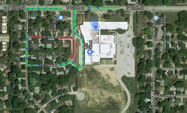 Primary Drop-off and Pick-up Location Primary Drop-off and Pick-up Location